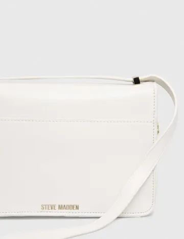 Geanta Steve Madden, alb Alb