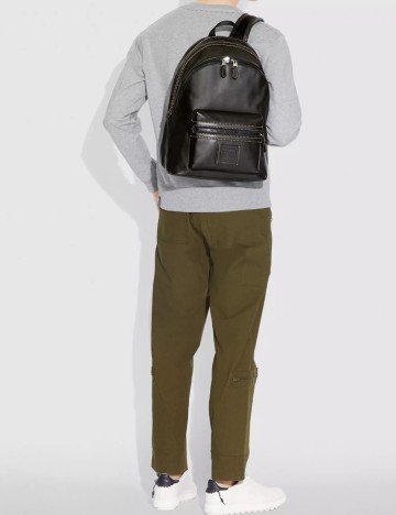 Rucsac Coach, maro inchis