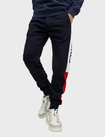 Pantaloni Jack&Jones, bleumarin Albastru