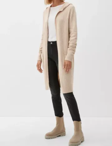 Cardigan s.Oliver, crem Crem