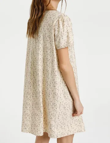 Rochie scurta Saint Tropez, crem