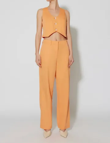 Pantaloni Something New, portocaliu Portocaliu