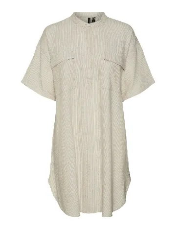 Rochie medie Vero Moda, crem Crem