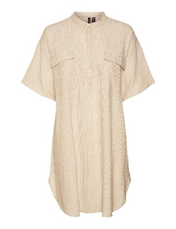 Rochie medie Vero Moda, crem