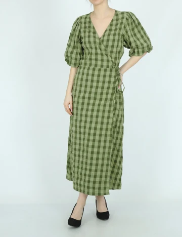 Rochie lunga b.young, verde Verde