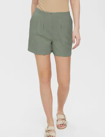 Pantaloni scurti Vero Moda, verde Verde