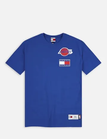 Tricou Tommy Jeans, albastru Albastru
