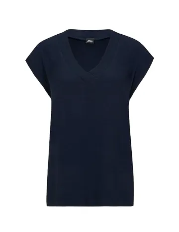 Bluza s.Oliver, bleumarin inchis Albastru