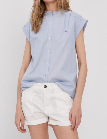 Camasa Tommy Hilfiger, bleu
