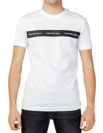 Tricou Calvin Klein Jeans, alb