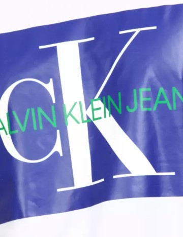 Tricou Calvin Klein Jeans, alb