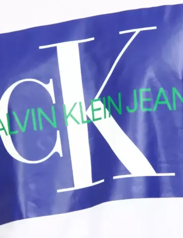 Tricou Calvin Klein Jeans, alb