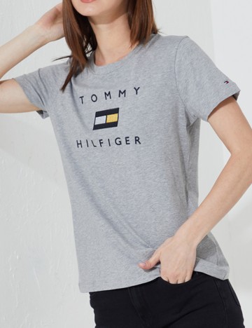 Tricou Tommy Hilfiger, gri