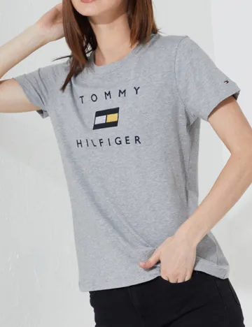 Tricou Tommy Hilfiger, gri
