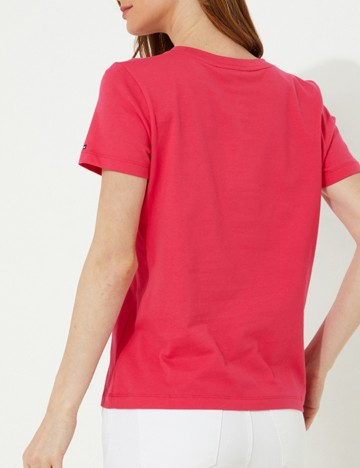 Tricou Tommy Hilfiger, roz