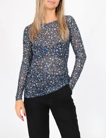 Bluza Fransa, bleumarin Albastru