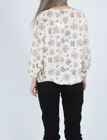 Bluza b.young, ecru Alb