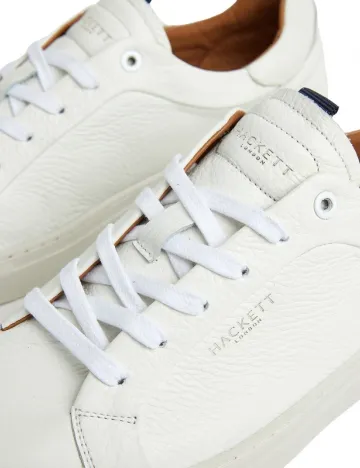 Adidasi HACKETT, alb Alb