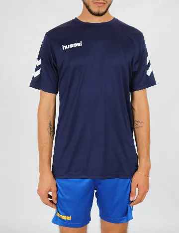 Tricou Hummel, bleumarin Albastru