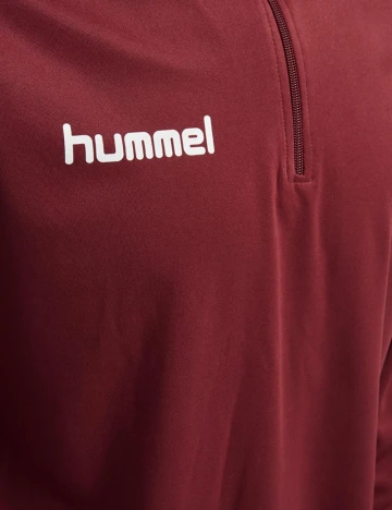 Bluza Hummel, visiniu Rosu