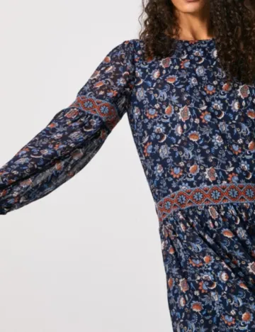 Rochie scurta Pepe Jeans London, bleumarin