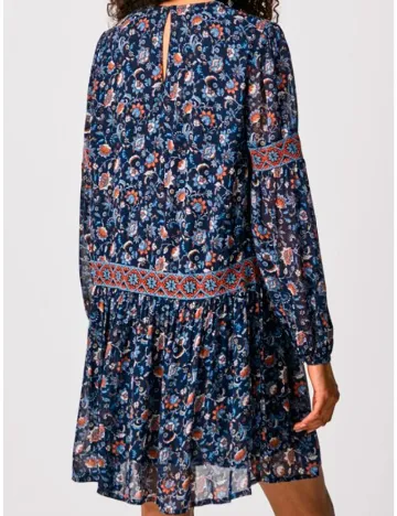 Rochie scurta Pepe Jeans London, bleumarin