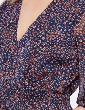 Rochie scurta Pepe Jeans London, bleumarin