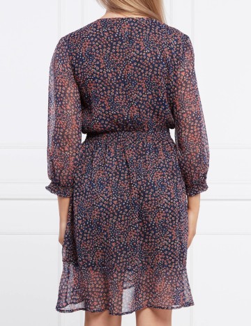 Rochie scurta Pepe Jeans London, bleumarin