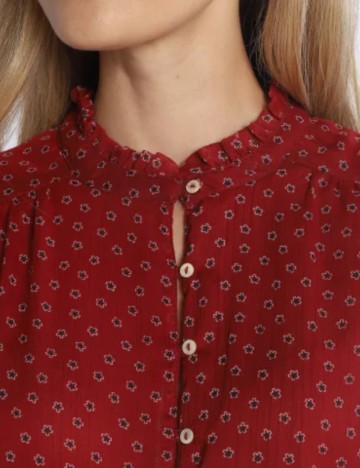 Rochie scurta Pepe Jeans, rosu