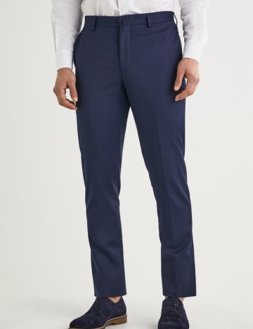 Pantaloni HACKETT, bleumarin