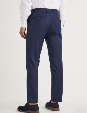 Pantaloni HACKETT, bleumarin