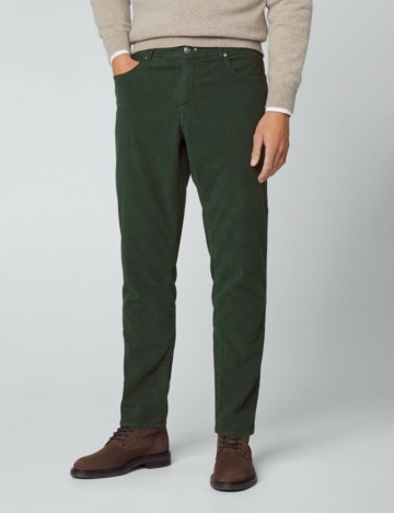 Pantaloni HACKETT, verde
