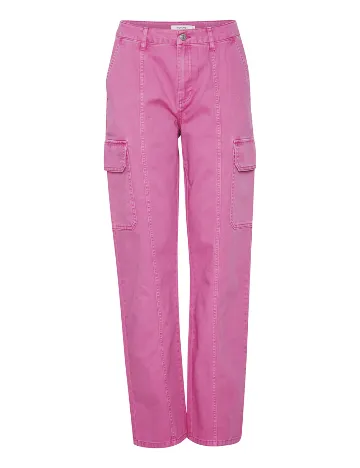 Pantaloni b.young, roz Roz