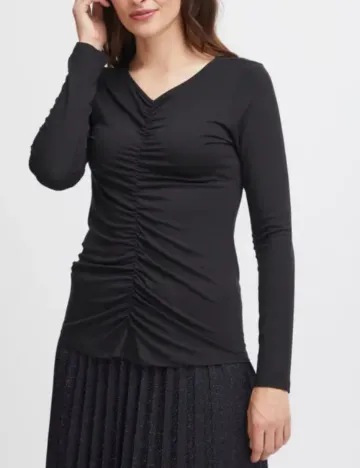 Bluza Fransa, negru Negru