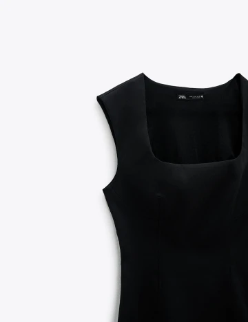 Rochie scurta Zara, negru Negru