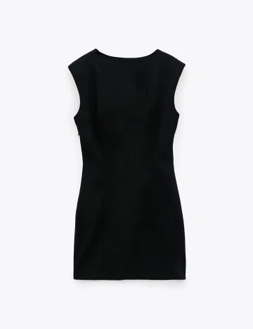 Rochie scurta Zara, negru Negru