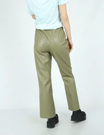 Pantaloni b.young, verde Verde