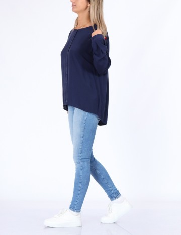 Bluza Fransa, bleumarin