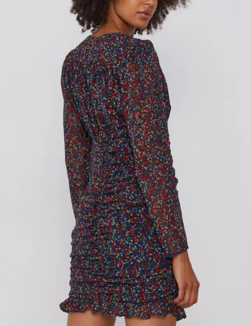Rochie scurta Pepe Jeans, floral Floral print