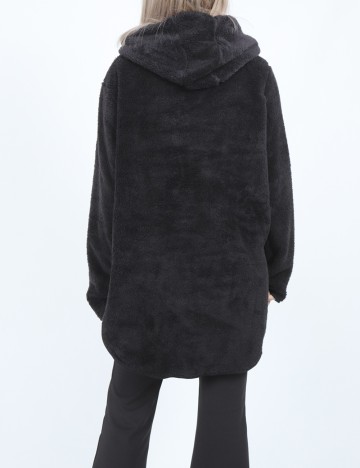 Hanorac OVERSIZE NA-KD, negru