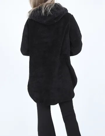 Hanorac OVERSIZE NA-KD, negru