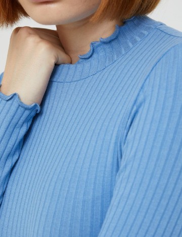 Bluza Jacqueline de Yong, albastru