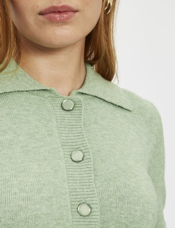 Cardigan Jacqueline de Yong, verde