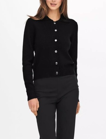 Cardigan Jacqueline de Yong, negru