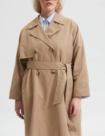 Trench Selected Femme, maro