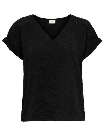 Bluza Jacqueline de Yong, negru Negru