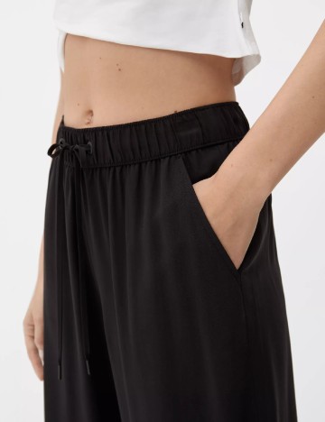 Pantaloni Q/S, negru