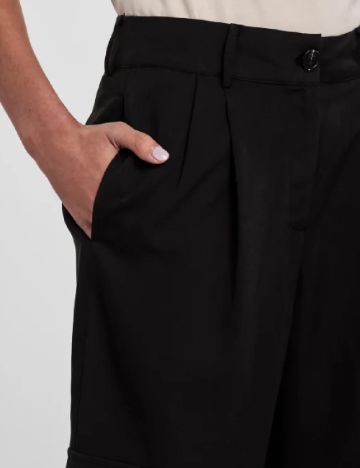Pantaloni Pieces, negru