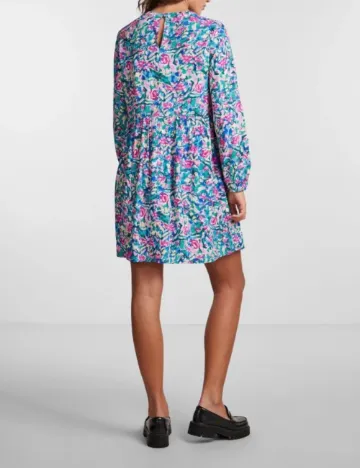 Rochie scurta Pieces, mix culori
