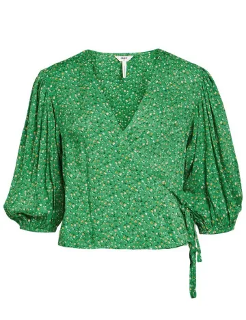 Bluza Object, verde Verde